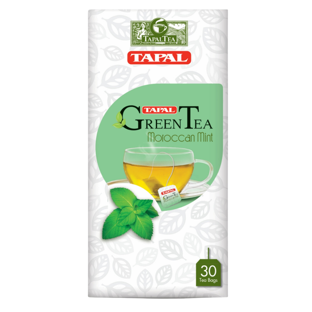 Tapal Green Tea Moroccan Mint 30 Bags buy online USA - 1